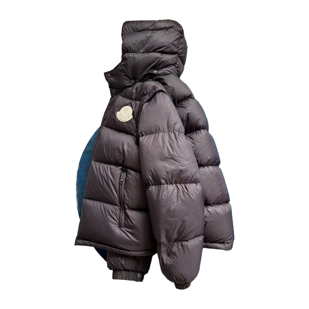Moncler Cyclone Convertible Down Jacket – Black